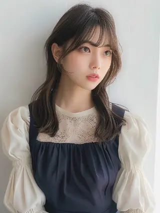 ヘアアレンジ 束感まつぱ🥑🤍 NATUKI🤍のマツエク・マツパデザイン