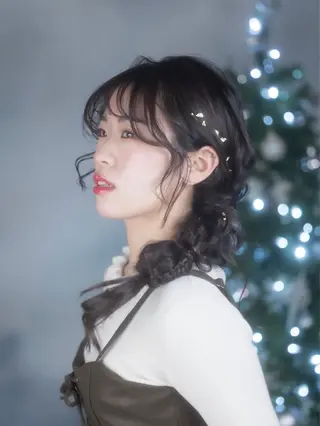 ヘアアレンジ broaden by anon所属・瀧上 寧音のヘアスタイル