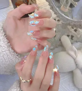 ネイル M🌷nail 長さだし専門店のネイルデザイン