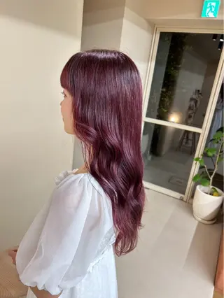 ロング カラー 齋藤 隼琉のヘアスタイル