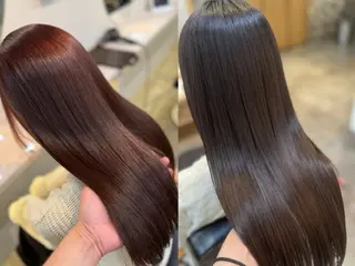 カラー 髪質改善＆トリートメント　over hair姫路店所属・over hair. トキのヘアスタイル