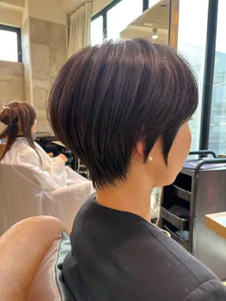 ショート 無料カットモデル /小顔ショート/荒砂のヘアスタイル