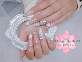ネイル Hana Bloom Nail💜Akiのネイルデザイン