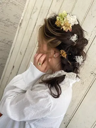 ヘアアレンジ 🖤韓国風顔周り / TAMAMI🖤のヘアスタイル