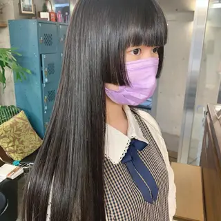 ロング 土屋かすみ✁︎. ꙳ 姫カットのヘアスタイル