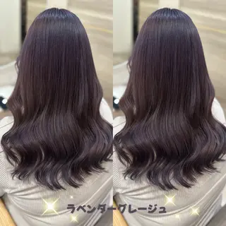 セミロング lovis🧸ゆうあ 🧸/透明感カラーのヘアスタイル