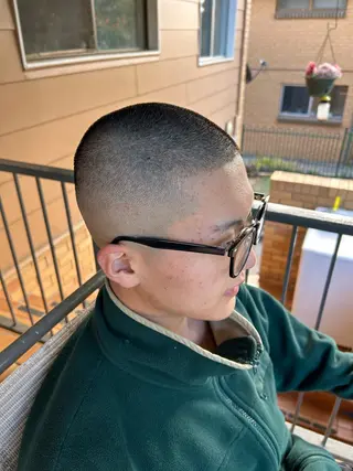 ショート BARBER SHOP 涼所属・清水 大生のヘアスタイル