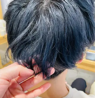 ショート カラー メンズ すげさやか ✨メンズカットパーマのヘアスタイル