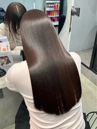 ロング カラー etora 渋谷所属・ワンホンヘア🇨🇳 髪質改善/itaruのヘアスタイル