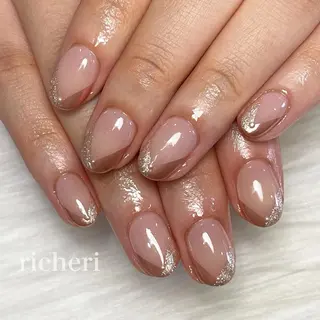 ミディアム ネイル richeri beautyのネイルデザイン