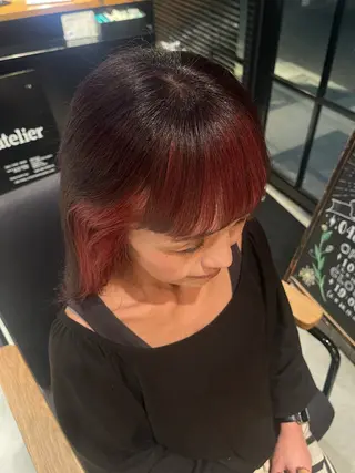 ロング カラー rin 🖤〈大宮〉のヘアスタイル