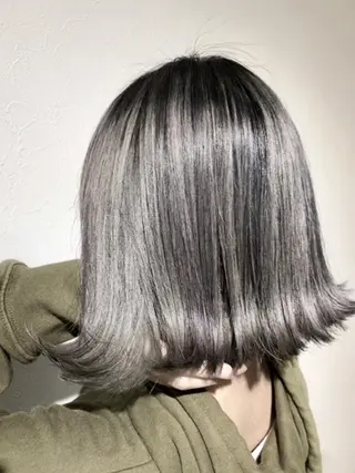 ロング カラー パーマ ヘアアレンジ Device ディバイスのヘアスタイル