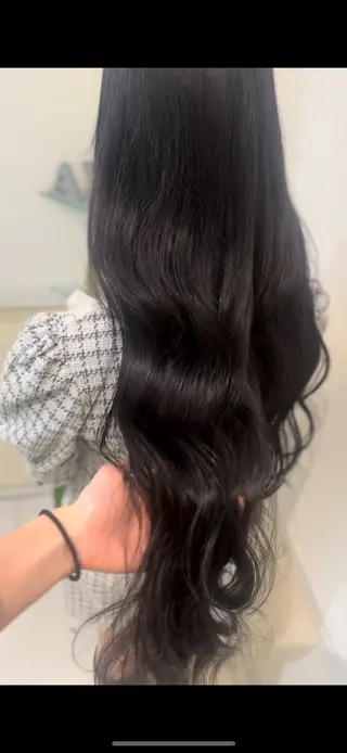 ロング カラー 透けるbrown カラー🎗♡yukaのヘアスタイル