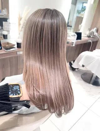 カラー 髪質改善/縮毛矯正 /カラー/篠塚菜々子のヘアスタイル