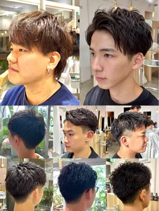 メンズ egerie prime 井向幹滉のヘアスタイル
