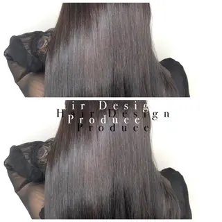 ロング カラー 🥀ダブルカラー/ 艶カラー🥀ユイキのヘアスタイル