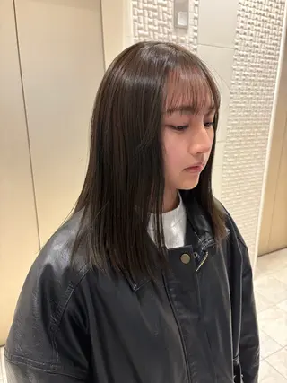 ショート 💭透明感/艶髪🫧 haluki🫧‪のヘアスタイル