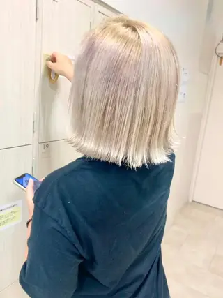 ミディアム カラー ヘアアレンジ 🍒KIKUCHI KANAE🍒のヘアスタイル