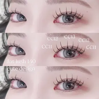 マツエク・マツパ mizuki/束感 まつげ/似合わせ眉のマツエク・マツパデザイン