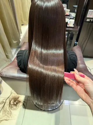 ロング 【髪質改善💎韓国風 レイヤー🌷】山川のヘアスタイル