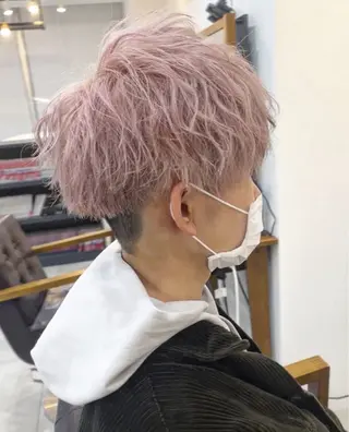 ミディアム 『最新ヘア・髪革命』 🐬YUYA🐬のヘアスタイル