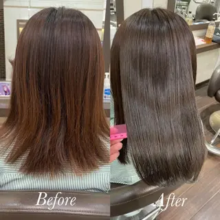 カラー aya/小顔レイヤー /柔らかカラーのヘアスタイル