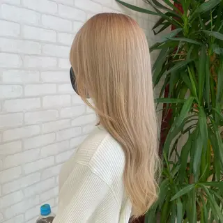 ロング カラー ノンダメージサロンBonheur銀座並木通り店所属・ULTOWA/銀座 ERIのヘアスタイル