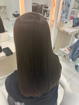 ミディアム カラー 髪質改善/艶カラー/ メンズパーマ/鈴木のヘアスタイル