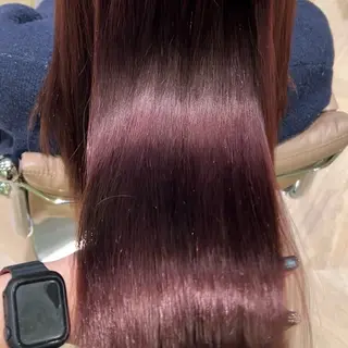 ロング 🥀暖色/エクステ/ 長さだし/横浜/のヘアスタイル