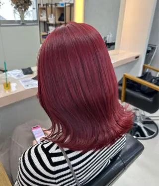 ミディアム カラー 𝐑𝐲𝐮𝐤𝐢 【店長】ALEAPのヘアスタイル