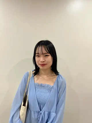 ミディアム カラー Neale. ユメのヘアスタイル