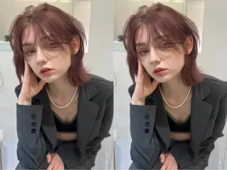 ミディアム vain　渋谷【ヴェイン シブヤ】所属・透明感カラー / Rio👶🏻💞のヘアスタイル