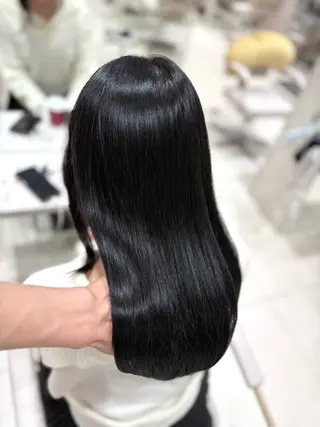 セミロング カラー 銀座/オリーブ/ 透明感カラー✨りくのヘアスタイル