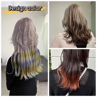 カラー Mizuki. / 暖色系カラー🍓のヘアスタイル