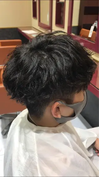 ショート メンズ armony明治神宮前所属・原田 聖也のヘアスタイル