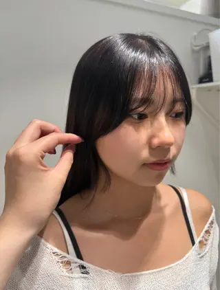 ロング ボブ/ハイトーン🪽 堀内志茉🍀のヘアスタイル