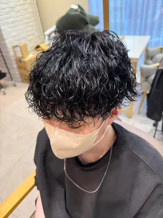 ショート パーマ blanc hair eyelash所属・髪質改善 BlancHairのヘアスタイル