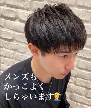 ショート メンズ カラー系/カット特化 🟠オオタキマサシのヘアスタイル