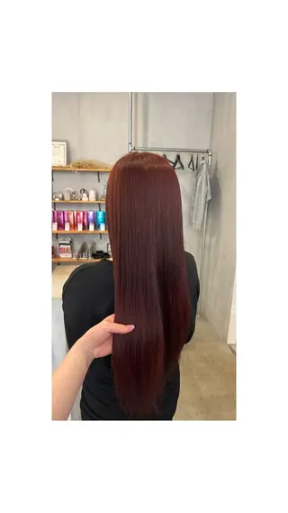 ロング 長谷川 楓恋のヘアスタイル