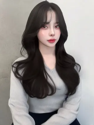 ロング 渋谷韓国ヘア🇰🇷 SAYAKA🩶ᩚのヘアスタイル