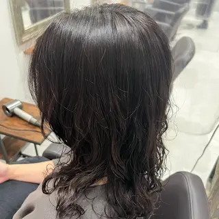 ミディアム カラー risa🌟池袋/ カットモデル/カラーのヘアスタイル