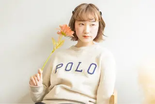 ショート カラー 🫧透明感カラー/ ボブ/小笠原汐海🪽のヘアスタイル