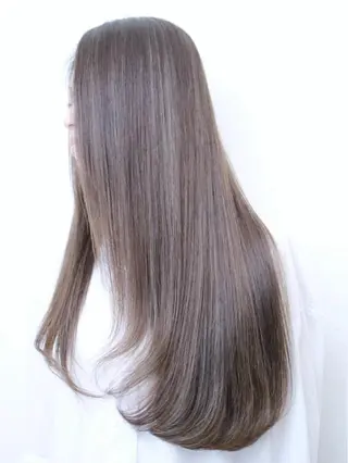 ロング カラー パーマ ヘアアレンジ 髪質改善専門店 エイジングケアのヘアスタイル