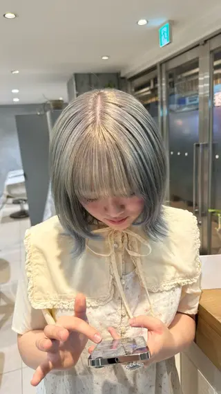 ミディアム 吉祥寺/koume/ カラー/レイヤーのヘアスタイル