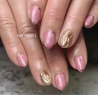 ネイル 吉川市 ネイルサロンLのネイルデザイン