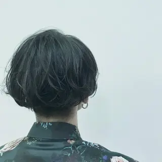 カラー パーマ メンズ JUNTA 梅田茶屋町のヘアスタイル