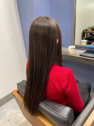 ロング カラー 🌿長尾俊汰🌿 透明感カラーのヘアスタイル