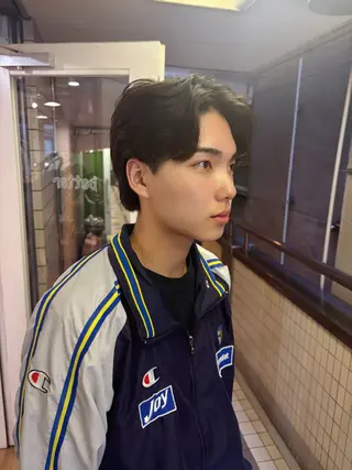 パーマ メンズ kaito パーマ募集！🔵のヘアスタイル