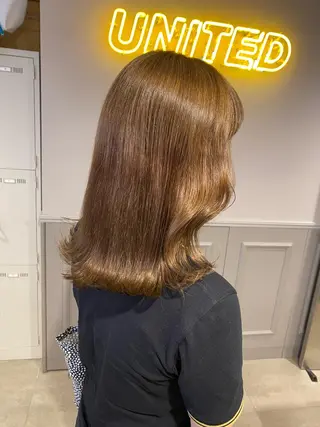 セミロング カラー ダブルカラー/ 横浜/JURIのヘアスタイル