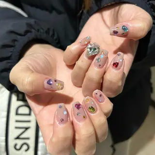 ネイル パラあり！フィルイン 推しネイル大歓迎！のネイルデザイン